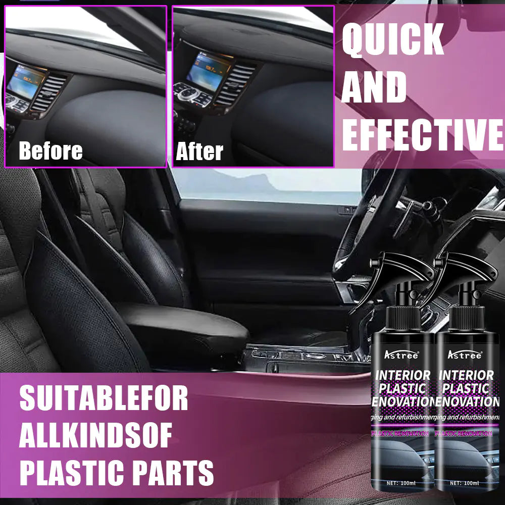 Car Plastic Renovator for Interior Care